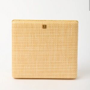 Toteme Raffia Clutch